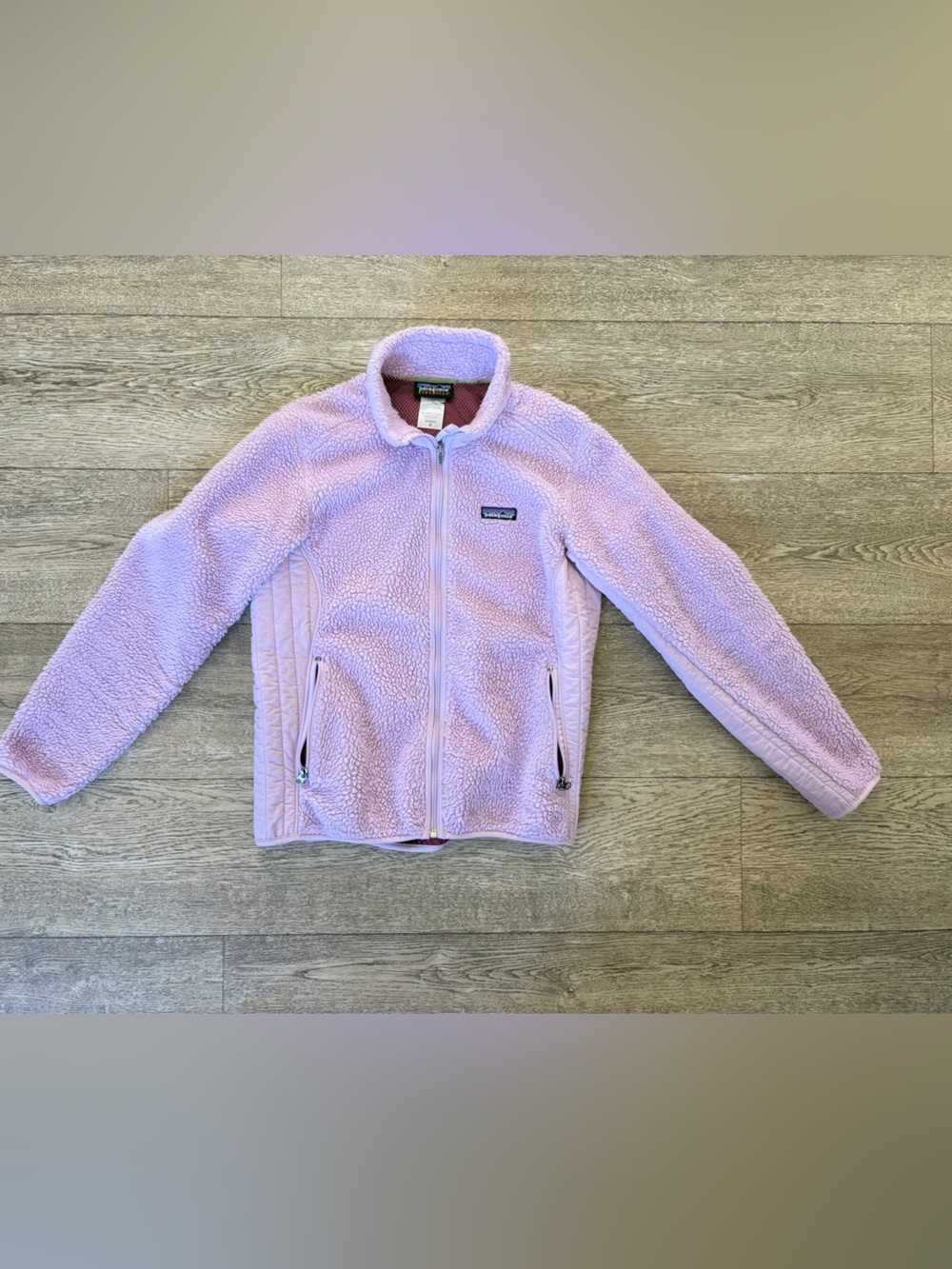 Patagonia Women's Sherpa Jacket in Lilac